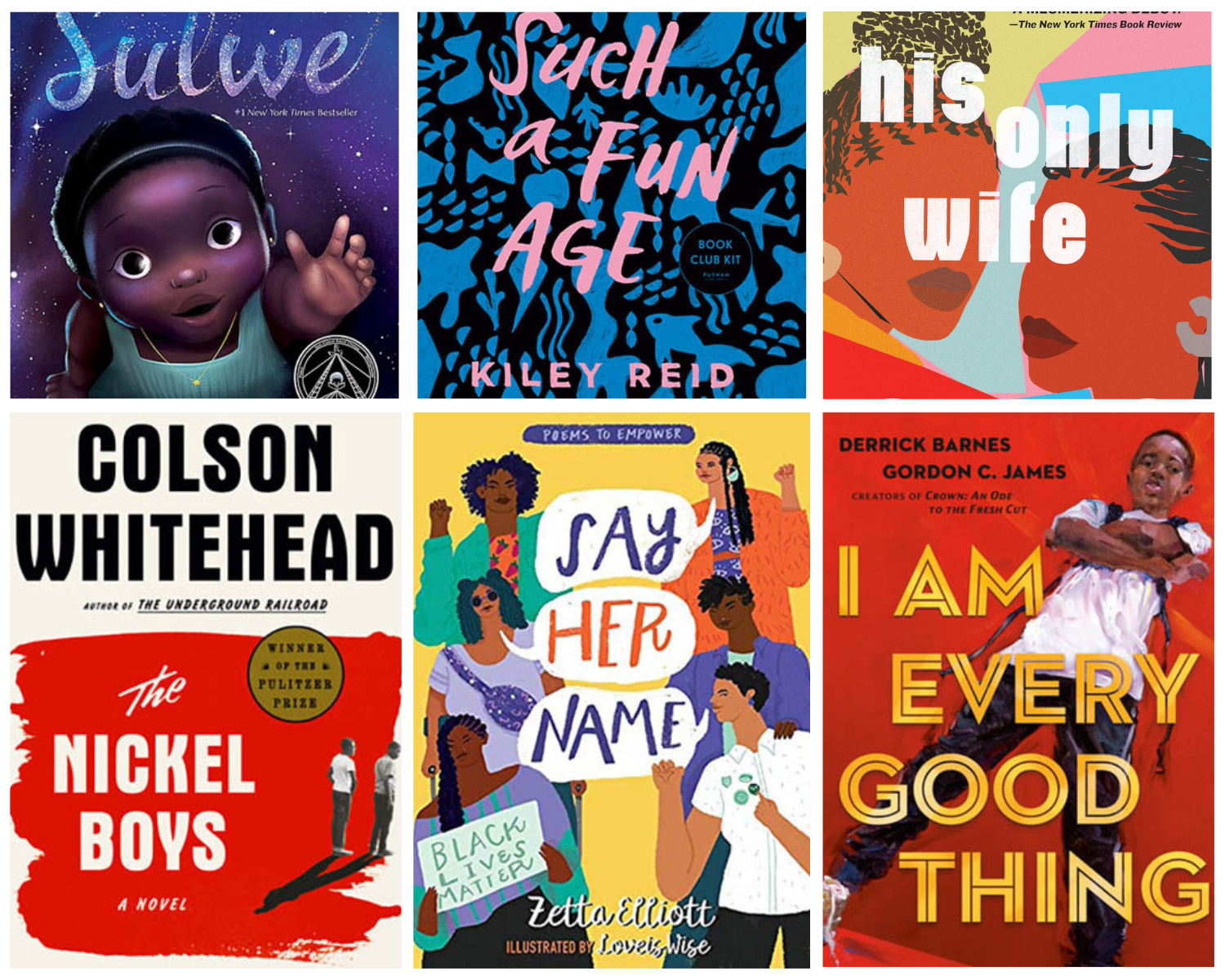 African American/Black Read in Color Recommended Reads - Little