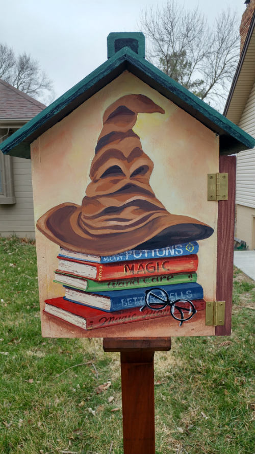 Harry Potter Inspired Magic Book House