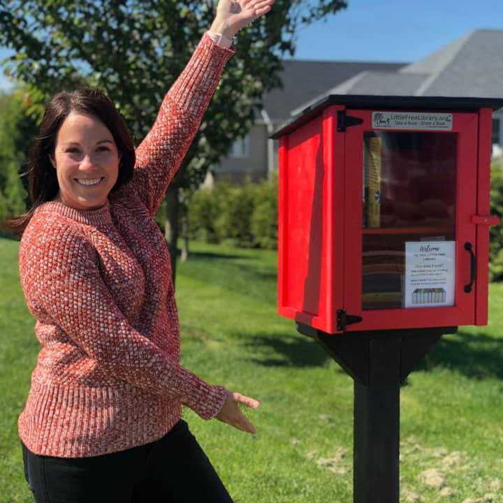 Personalized Free Little Library Stamp