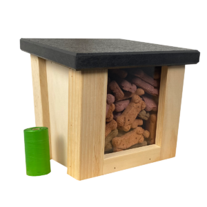 Little Free Library dog treat box